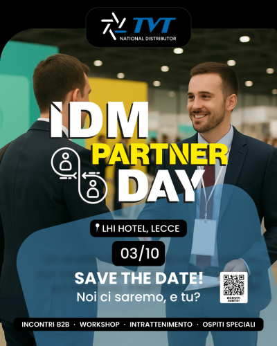 Partecipa a IDM Partner Day! - 3 Ottobre - LECCE